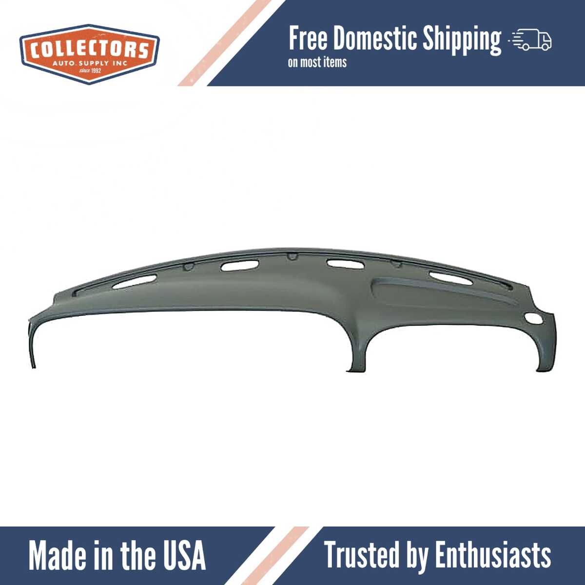 Dashboard Cap Cover Skin Overlay Black for 1998-2002 Dodge Ram