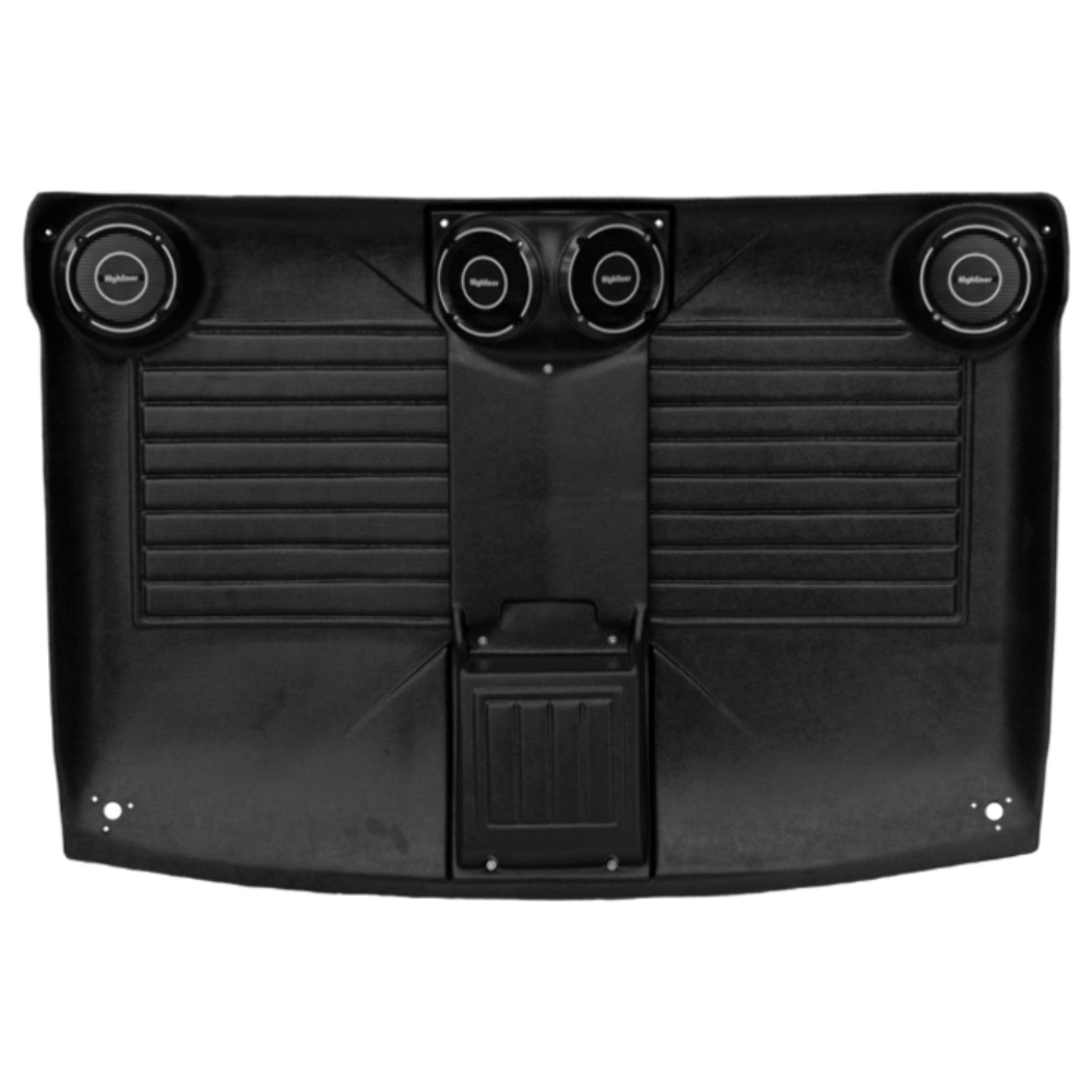 Black ABS Plastic Headliner for Chevrolet S-15 S-10 Blazer Standard Cab - Industrial Grade Material, Made in USA, Perfect Fit