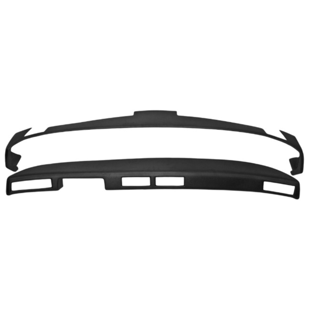 Dashboard Cap Cover Skin Overlay Black for 1974-1976 Cadillac Multiple Models With Stereo