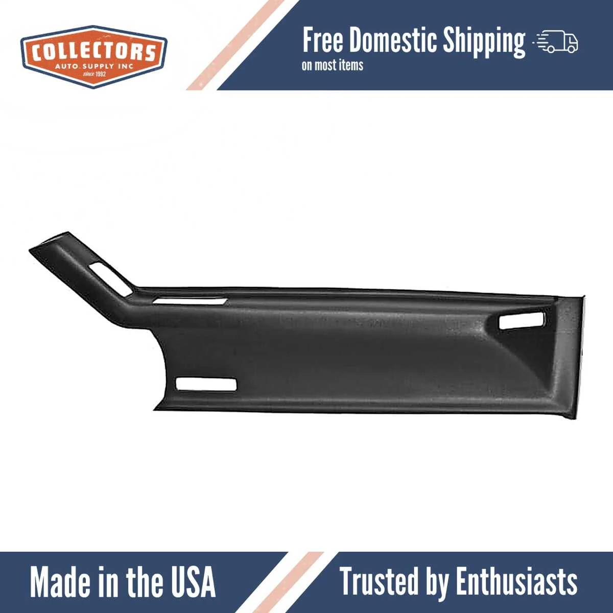 Interior Door Panel Skin Overlay Black for 1986-1991 Cadillac El Dorado