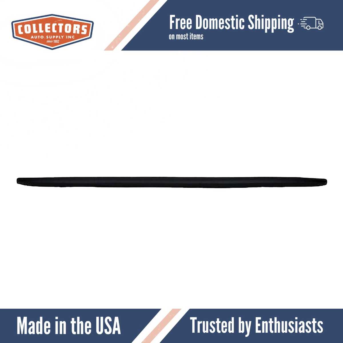 Dashboard Cap Cover Skin Overlay Black for 1967-1972 Chevrolet Multiple Models
