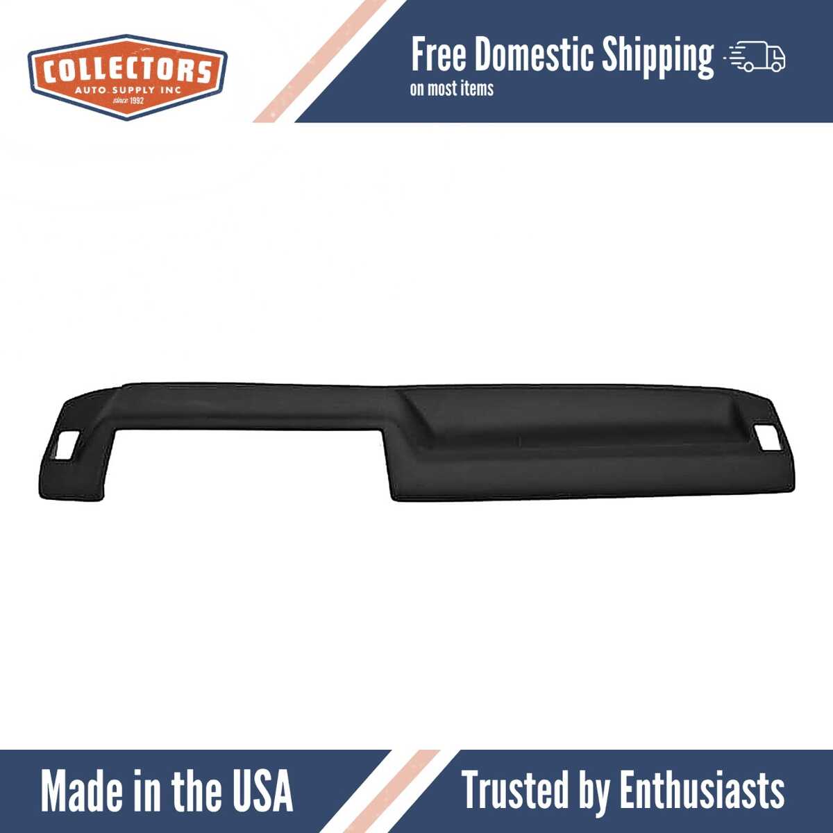 Dashboard Cap Cover Skin Overlay Black for 1980-1983 Toyota Corolla Liftback / Coupe Body