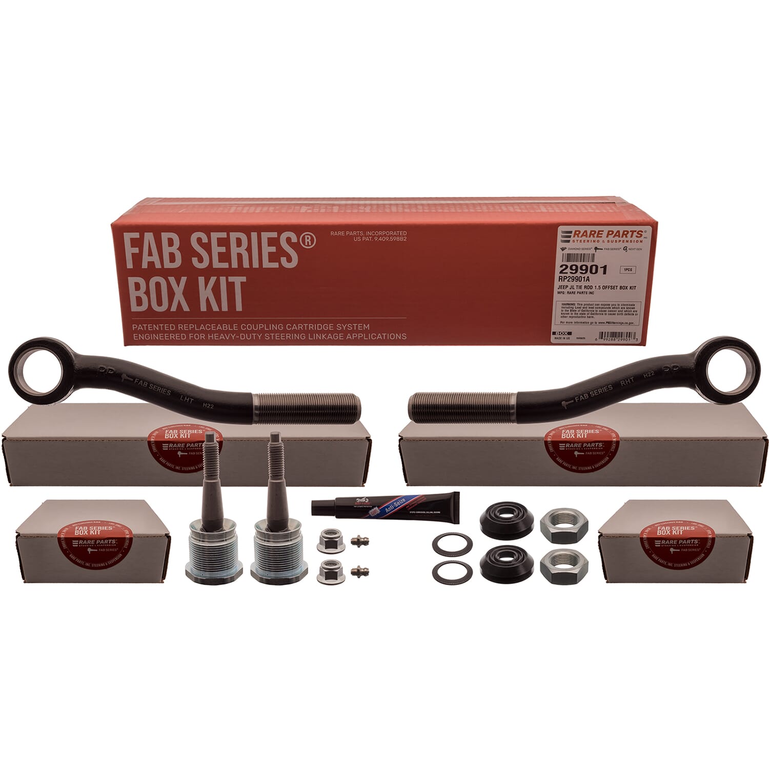 Front Steering Tie Rod End for 2018-2025 Jeep Wrangler and More