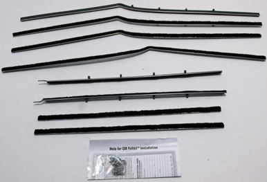 Window Sweeps Felt Kit for 1964 Oldsmobile 98 | Classic Car ...
