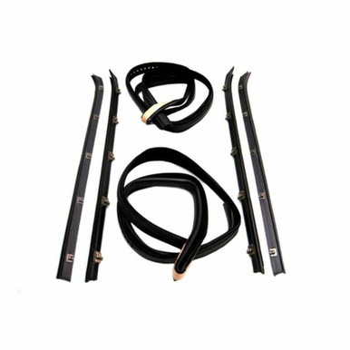 Window Channel & Sweeper Kit for Universal Applications 6 Piece Rubber ...
