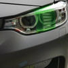 Green Headlight & Tail Light Tint Film