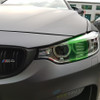 Green Headlight & Tail Light Tint Film