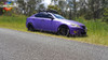 Matte Chrome Purple Vinyl Wrap with ADT