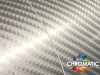 Silver Gloss Carbon Fibre Vinyl Wrap with ADT