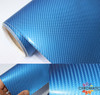 Blue Gloss Carbon Fibre Vinyl Wrap with ADT