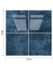 Marine Blue - Peel & Stick Composite Wall Tiles (30cm x 30cm)
