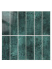 Emerald green self adhesive wall tiles for DIY