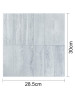 Silver Concrete peel and stick tile sheet dimensions panel size detail