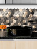 Metal Mix Hexagon - Peel & Stick Composite Wall Tiles (29 x 28.8cm)
