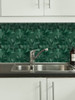 Deep Emerald Metal Hexagon - Peel & Stick Composite Wall Tiles (29 x 28.8cm)