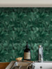 Deep Emerald Metal Hexagon - Peel & Stick Composite Wall Tiles (29 x 28.8cm)