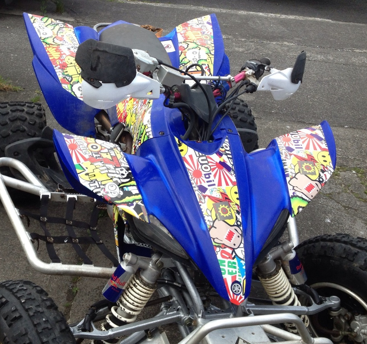 Stickerbomb Wrap Bike Kit Vinyl + Tools