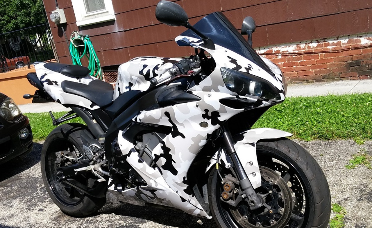 Yamaha r6 в камуфляже