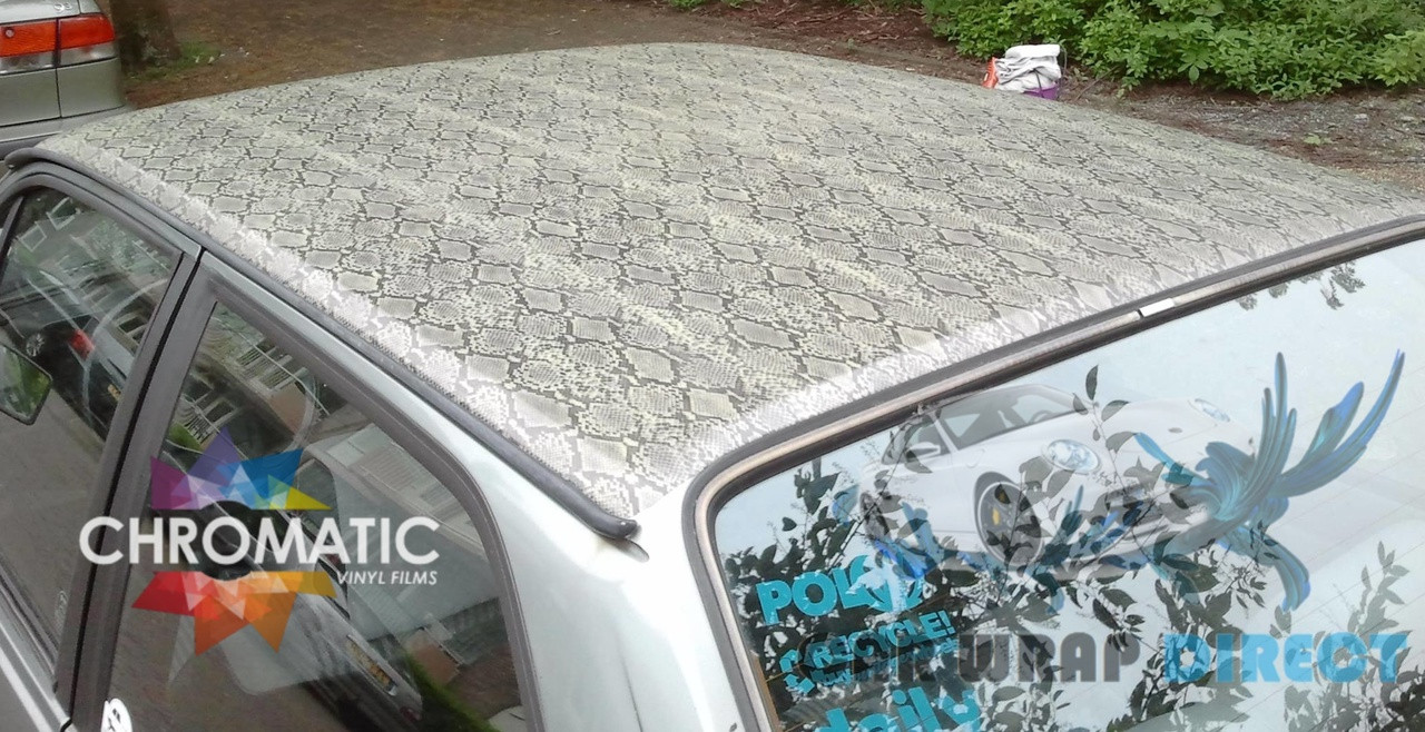Snakeskin Wrapping Vinyl with ADT