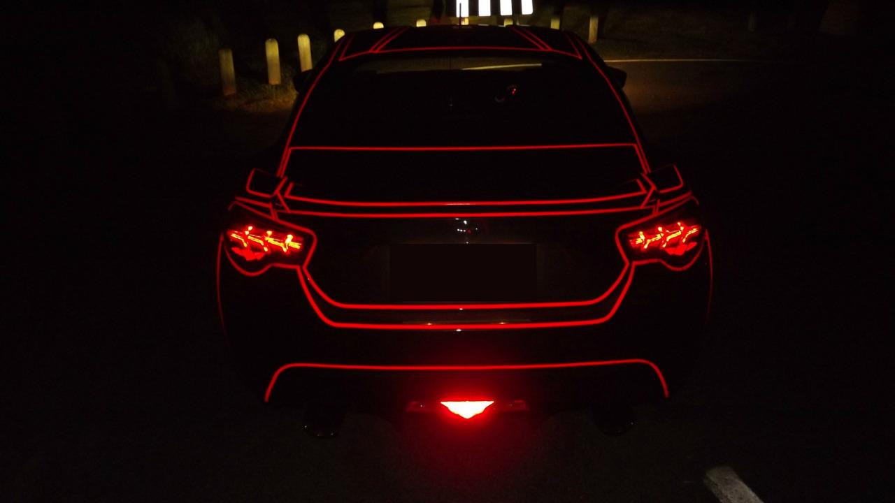 red reflective tape for cars