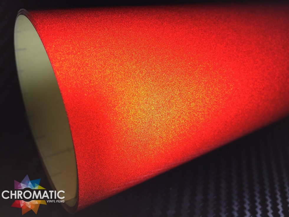 Reflective Red Vinyl Chromatic Vinyl Films Ltd T/A Wrap Direct