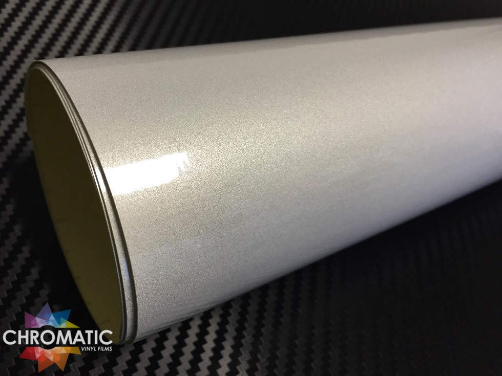 Reflective White Vinyl