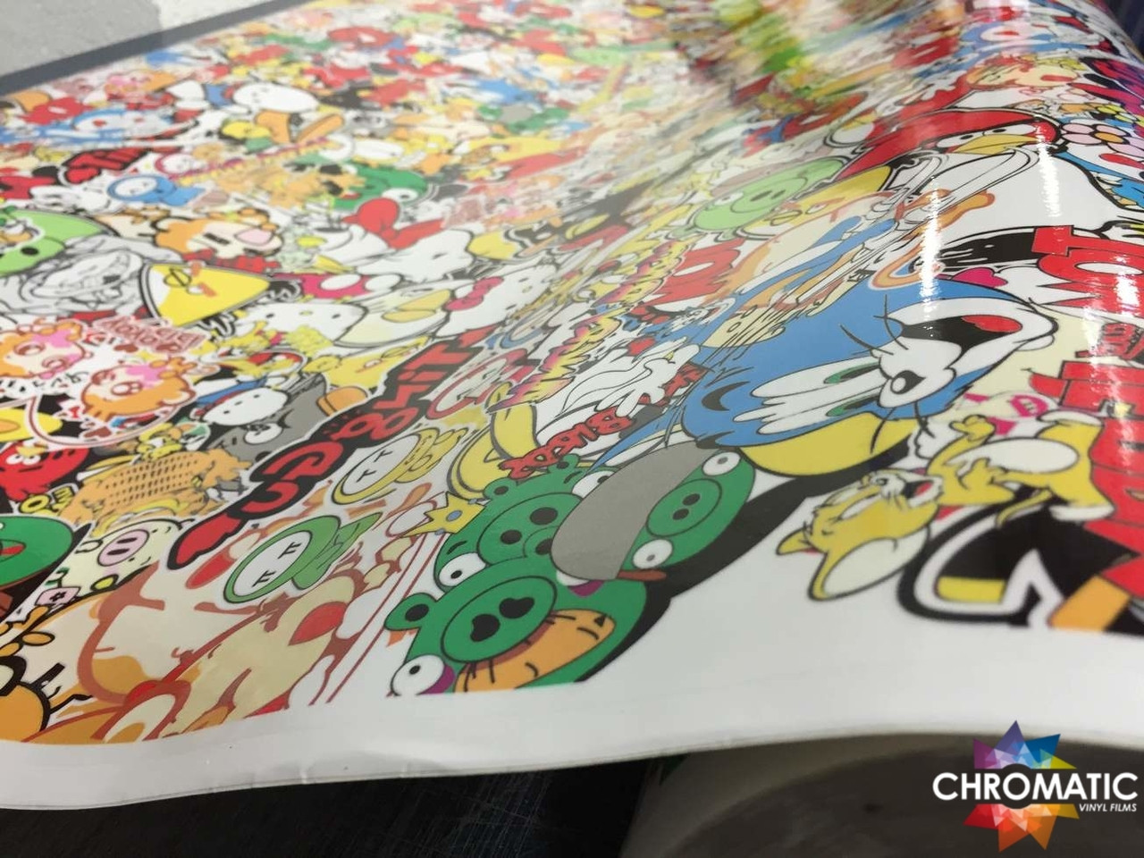 Cartoon Style Printed Wrap with ADT