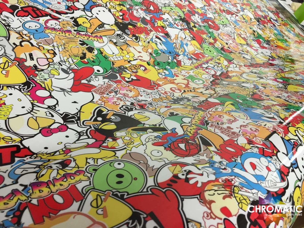 Cartoon Style Printed Wrap with ADT