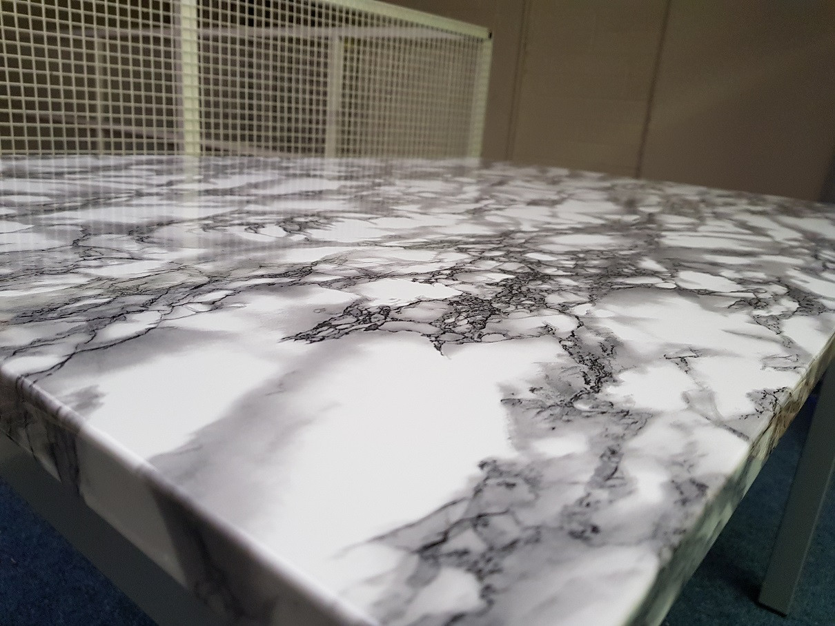 Grey Marble Effect Vinyl