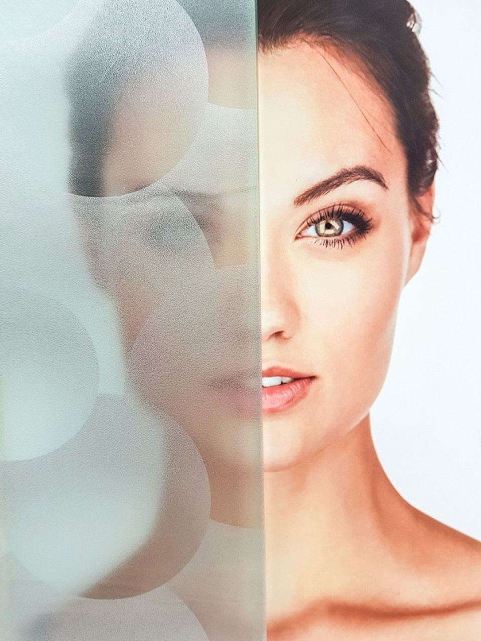 Bubbles Frosted Privacy Window Film