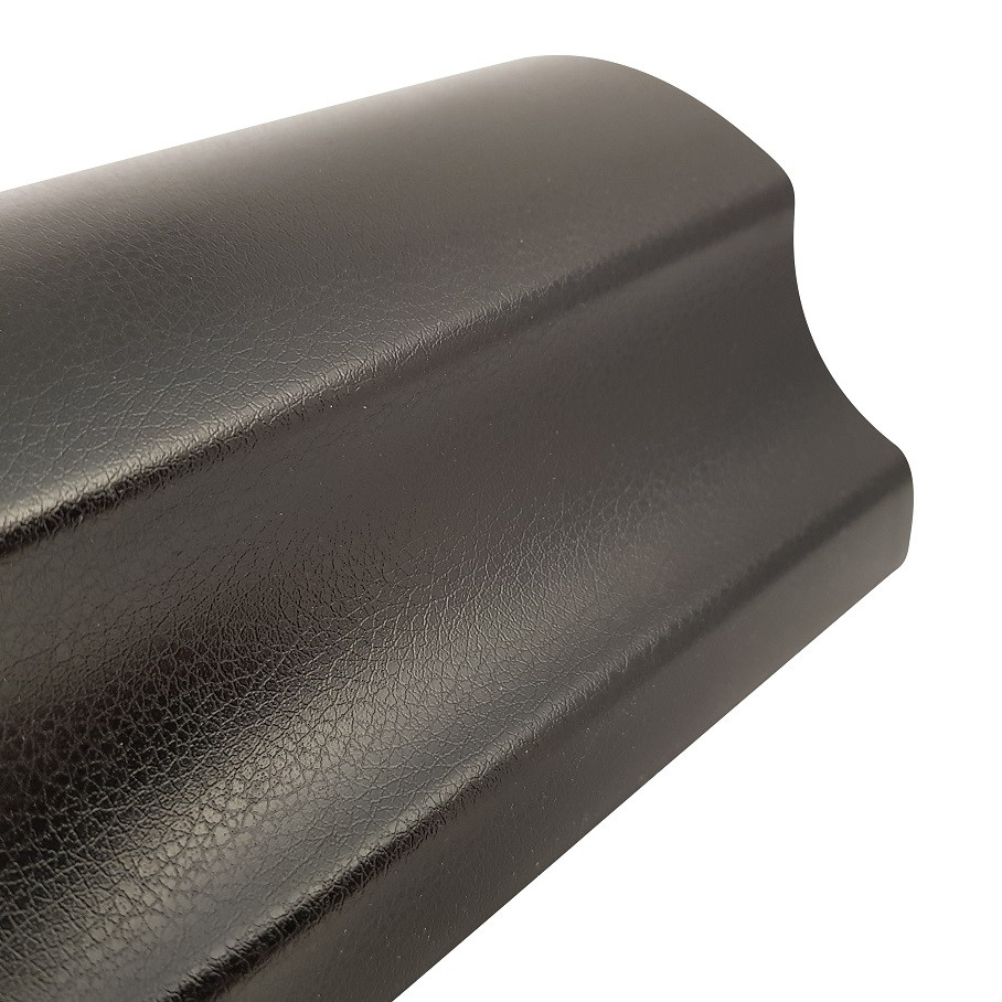 Black Leather Vinyl Wrap with ADT