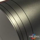 Matte Chrome Grey Vinyl Wrap with ADT Matte Chrome Grey Vinyl Wrap with ADT