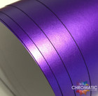 Matte Chrome Purple Vinyl Wrap with ADT Matte Chrome Purple Vinyl Wrap with ADT