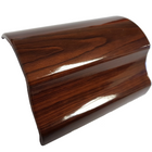 Gloss Light Walnut Wood Vinyl Wrap with ADT