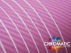 3D Carbon Fibre Pink Vinyl Wrap with ADT
