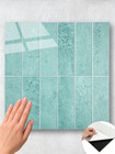 Sage Green - Peel & Stick Composite Wall Tiles - (28.8 x 29.6mm)
