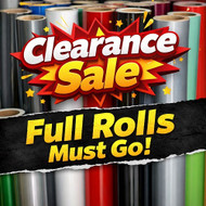 50% OFF FULL ROLL Clearance Sale