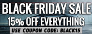 BLACK FRIDAY SALE NOW ON! 15% OFF EVERYTHING
