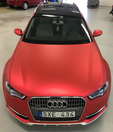 sikkerhedsstillelse kondom tage Matte Chrome Red Vinyl Wrap with ADT - Chromatic Vinyl Films Ltd T/A Wrap  Direct