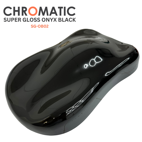 Chromatic Super Gloss Onyx Black Vinyl Wrap SG-OB02