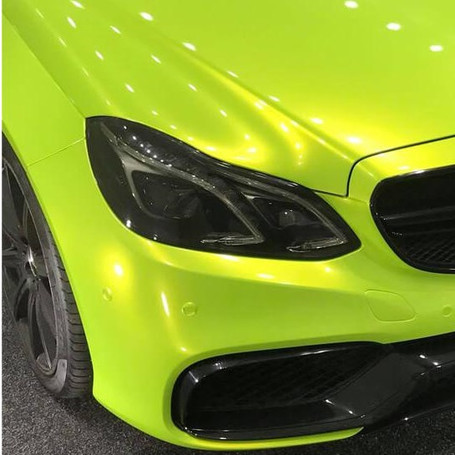 Gloss Metallic Neon Yellow Vinyl Car Wrap – RAXTiFY