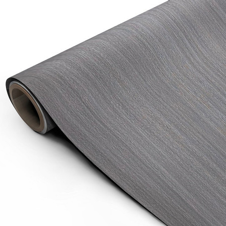 50% OFF Full 25m Roll - GREY WOOD FABRIC VINYL WRAP GWF332