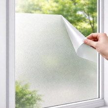SAMPLE of Static Cling Frosted Privacy Film W-STAT
