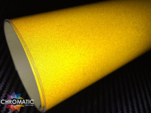 SAMPLE of Reflective Yellow Vinyl - REF902