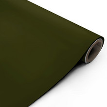 SAMPLE of MATTE SILK DARK OLIVE GREEN VINYL WRAP MSDOG11
