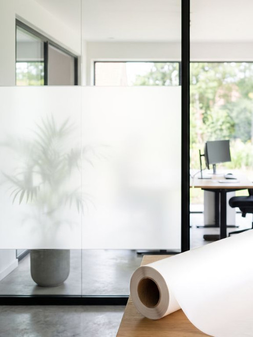 SAMPLE of Frosted Privacy Window Film WFF03