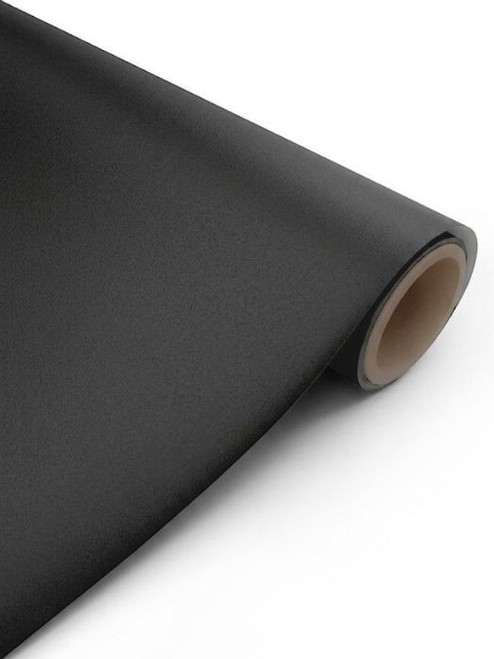 SAMPLE of MATTE TEXTURED BLACK VINYL WRAP MTB17