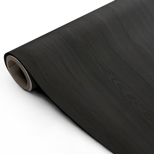 BLACK ASH WOOD VINYL WRAP BAW401