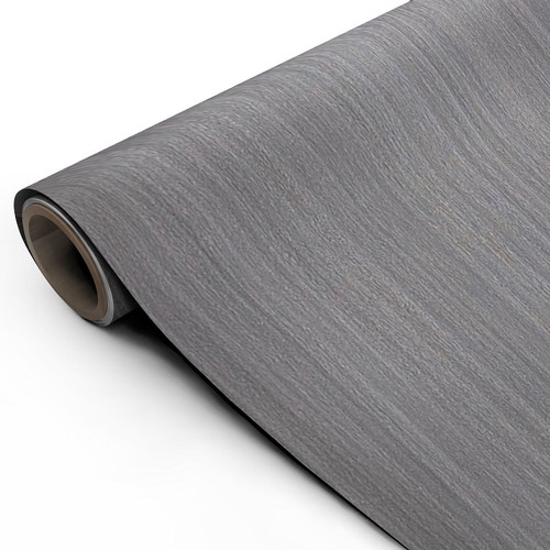 GREY WOOD FABRIC VINYL WRAP GWF332
