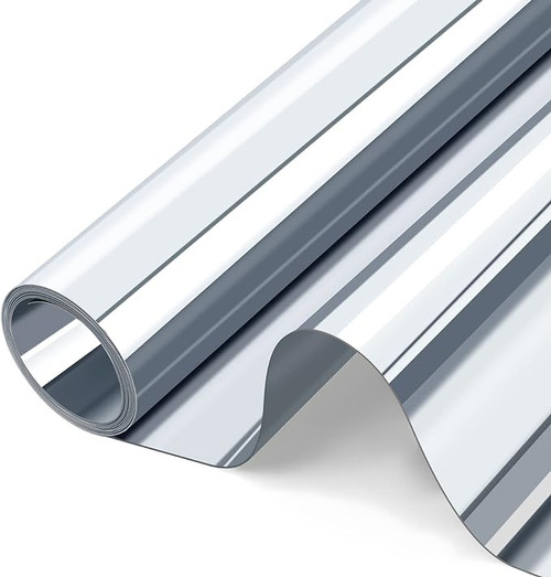 Light Silver Mirror Window Film - Privacy Tint